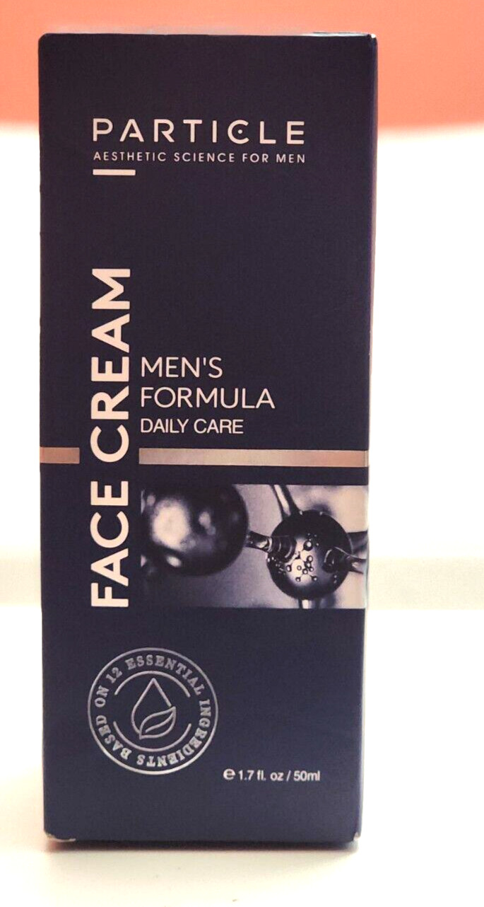 Particle Men’s Formula 6 in 1 Anti-Aging Face Cream 1. 7 Oz. New in Box