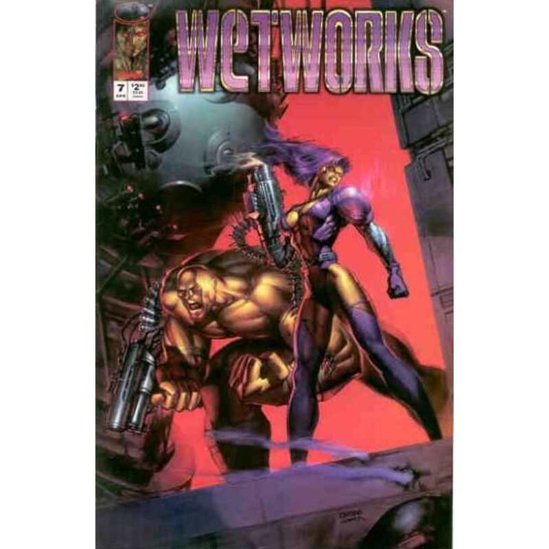 Wetworks (1994 series) #7 in Near Mint minus condition. Image comics [g}