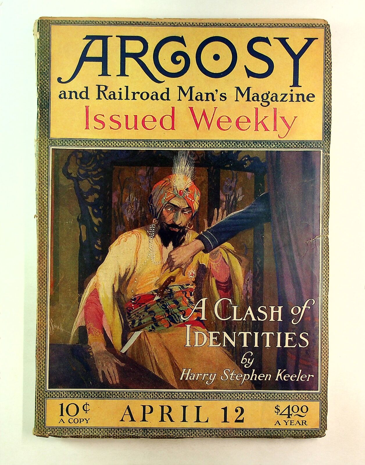 Argosy Part 2: Argosy Apr 12 1919 Vol. 106 #4 VG- 3.5
