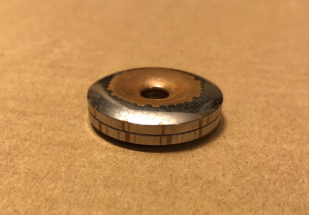 Superconductor Haptic Fidget Mini Coin Type - Very Rare Pattern - Rare EDC