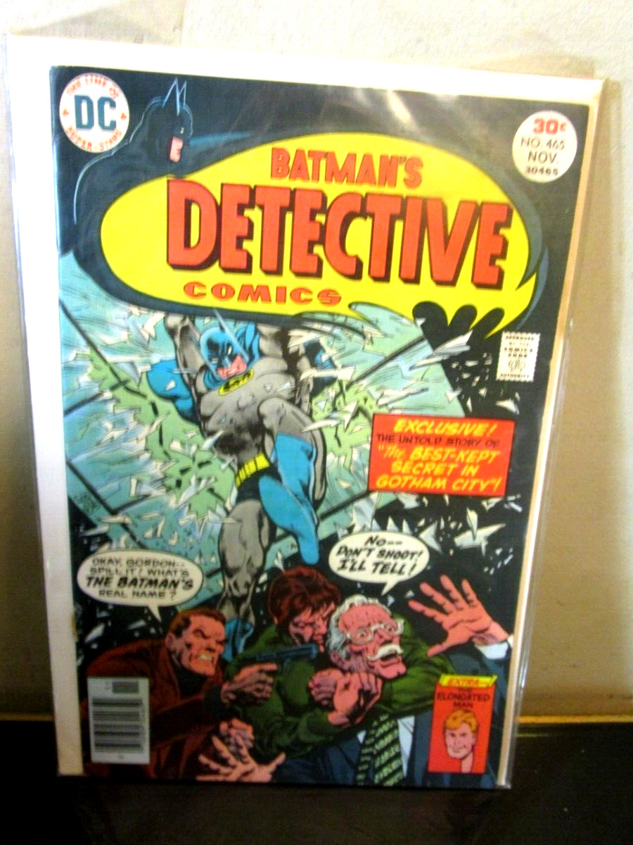 Detective Comics #465 (Nov 1976, DC) Ernie Chan,