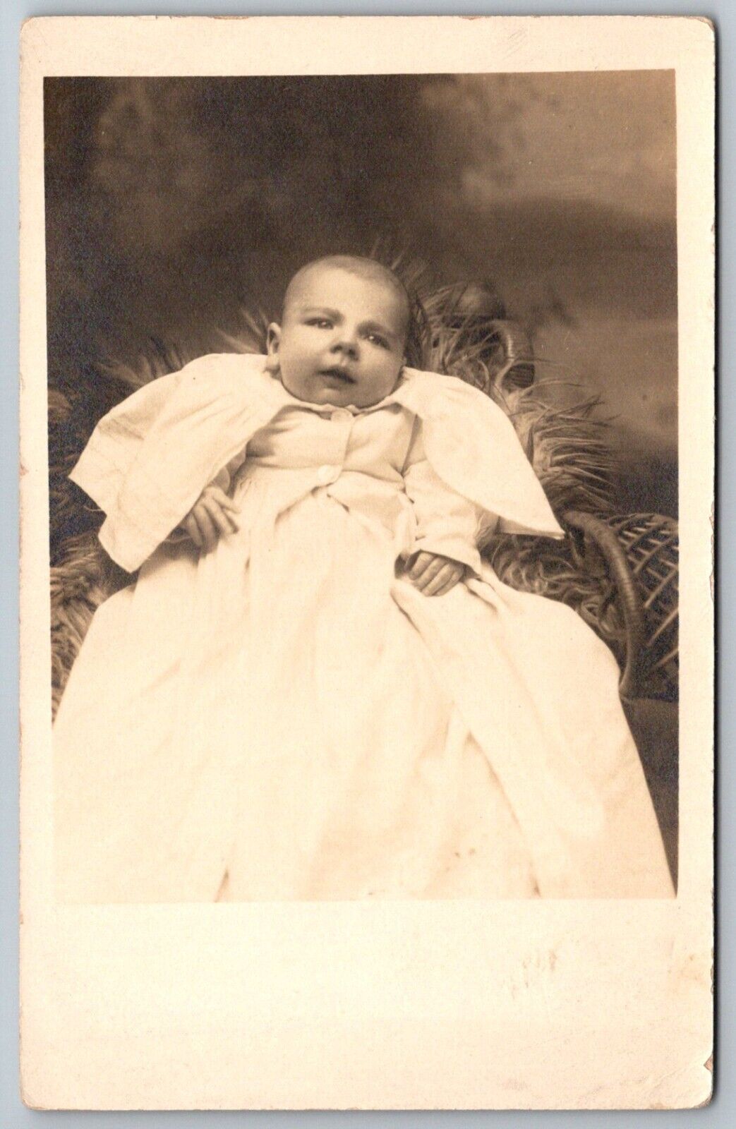 Baby Boy RPPC Postcard Charles Simon Peter Doll York Pennsylvania ID\'d 1912 TP