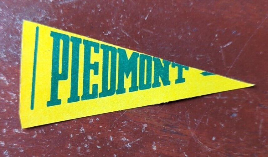 Very RARE Old Vintage Paper Decal Pennant 3.5\