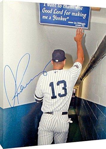 Metal Wall Art:  Alex Rodriguez - New York Yankees - The Plaque Autograph Print