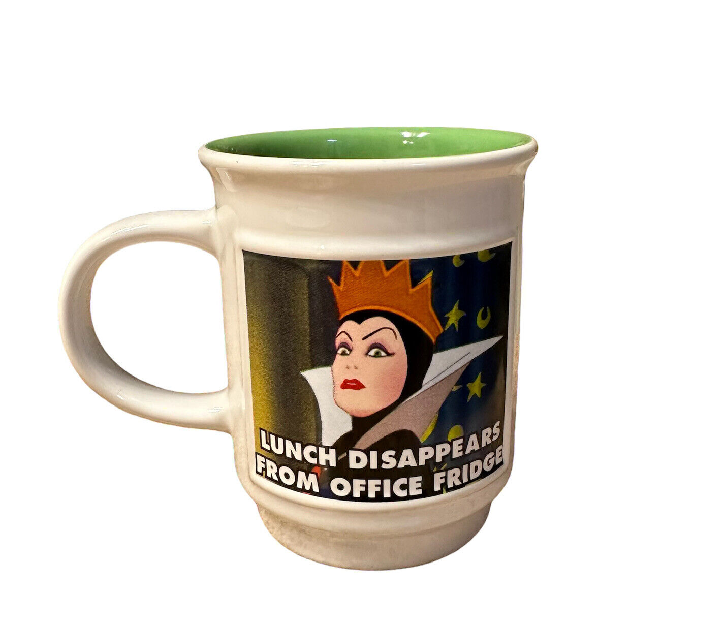 Disney Store Snow White Evil Queen Meme Mug Office Humor NWT