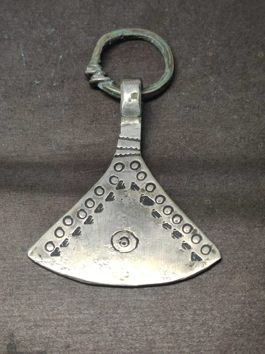 700AD Ancient Silver Viking Norse Nordic Scandinavian  Thor's Hammer Neckalace