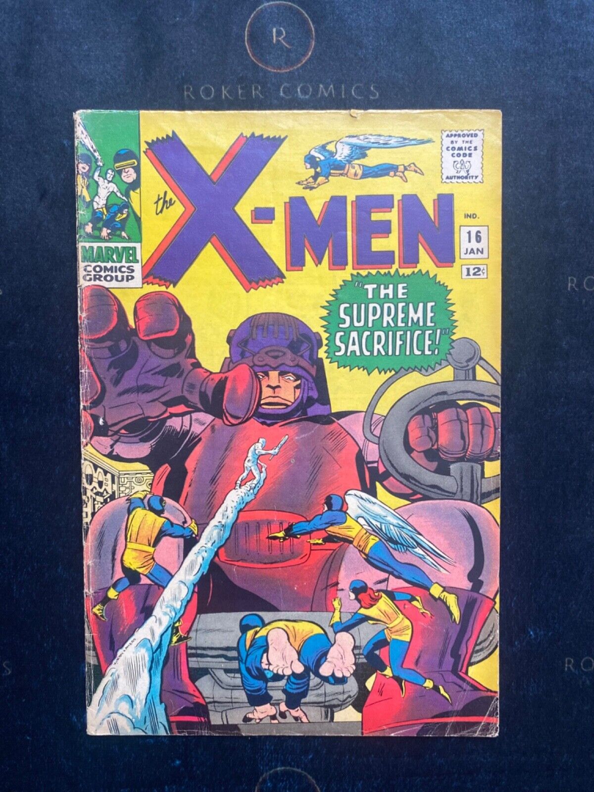 RARE 1966 The X-Men #16 Great Condition