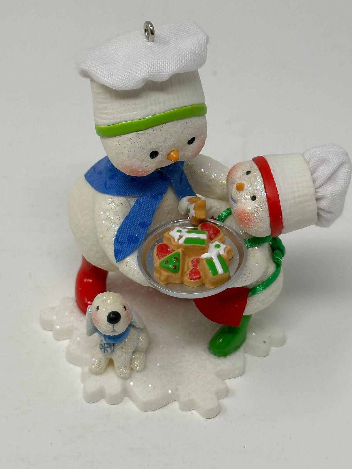 Hallmark Keepsake Christmas Ornament 2008 Season's Treatings Snowpeople Cookies