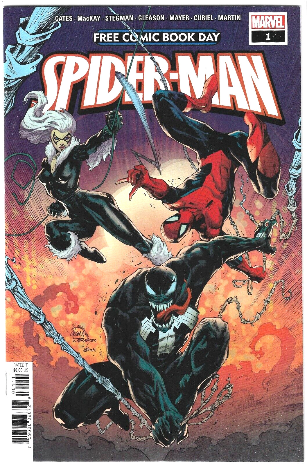Spider-Man #1 FCBD Edition First Virus Marvel Comics