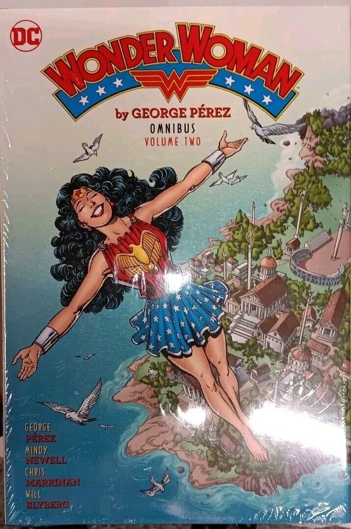 WONDER WOMAN GEORGE PÉREZ 2017 COMIC BOOK HC OMNIBUS VOLUME 2 HARDCOVER SEALED