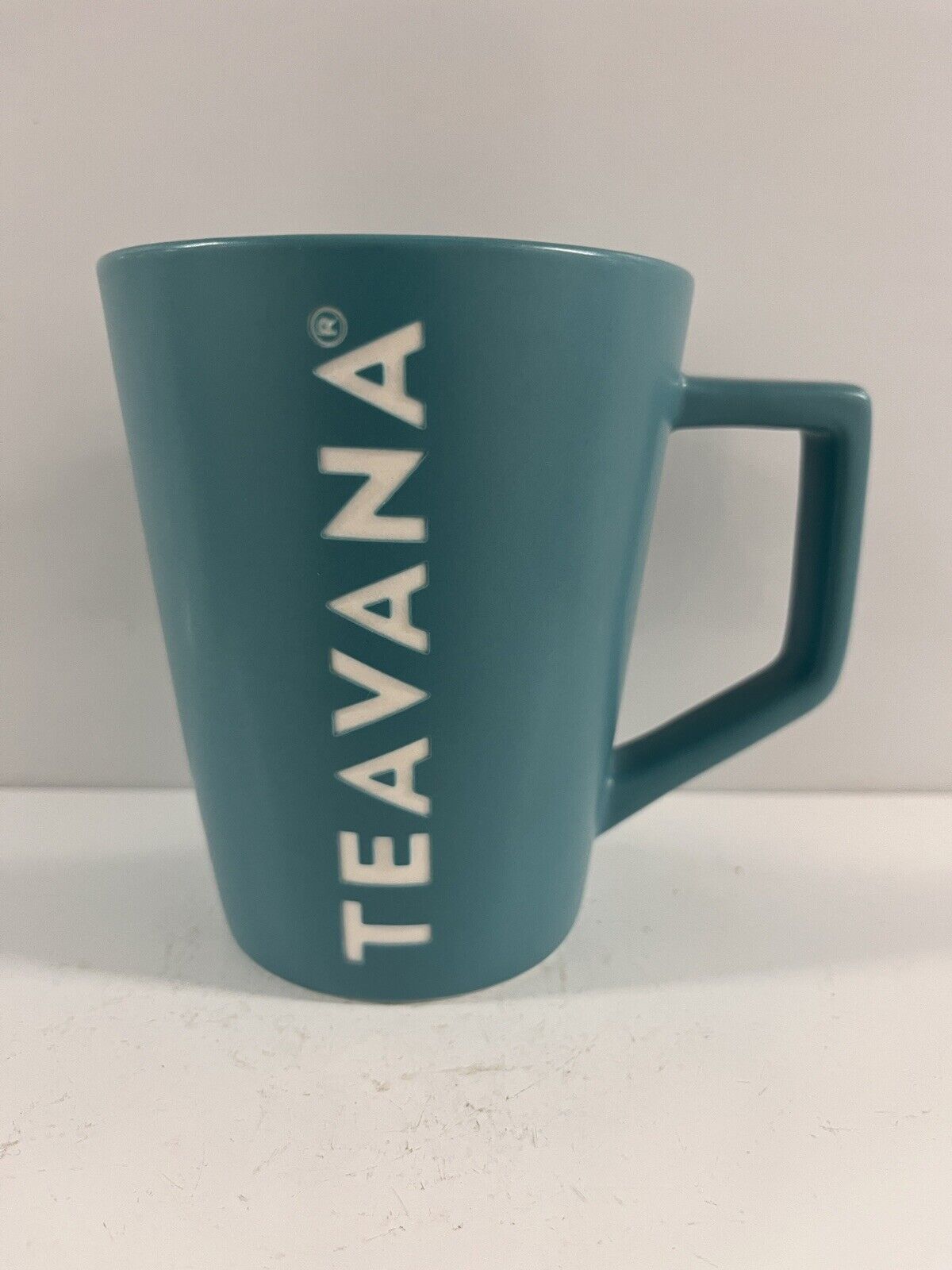 Teavana Tea Textured TEAVANA Mug Cup 12 oz Teal Starbucks