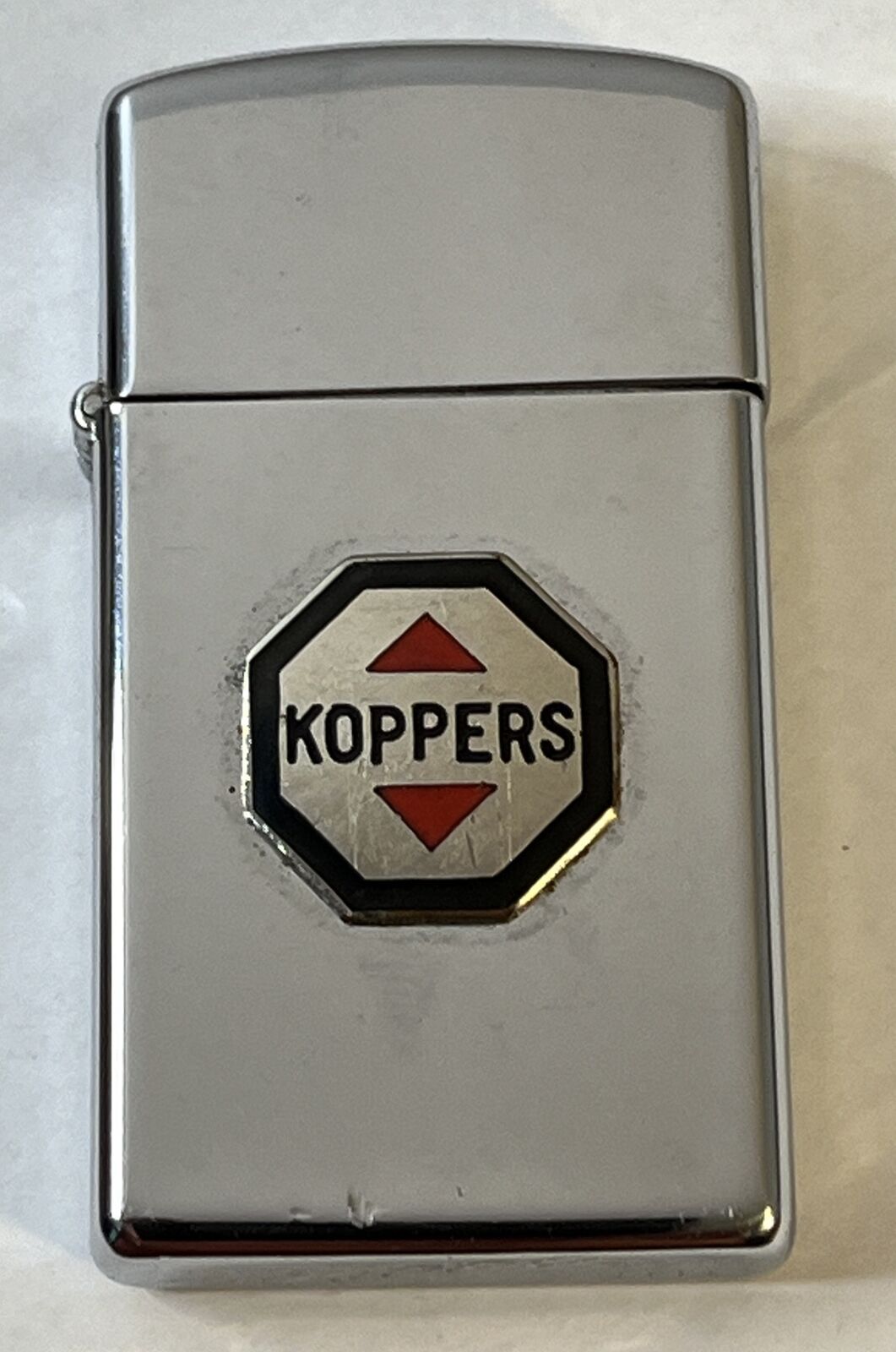 Vintage Koppers Emblem Zippo Slim Lighter