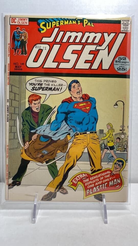 27524: DC Comics SUPERMAN'S PAL JIMMY OLSEN #149 VF Grade