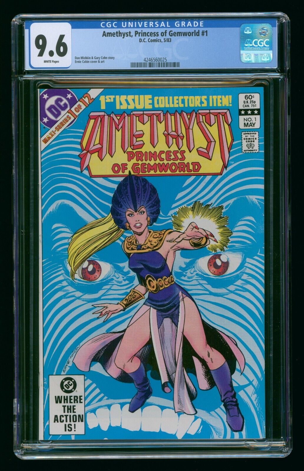 AMETHYST PRINCESS OF GEMWORLD #1 (1983) CGC 9.6 WHITE PAGES
