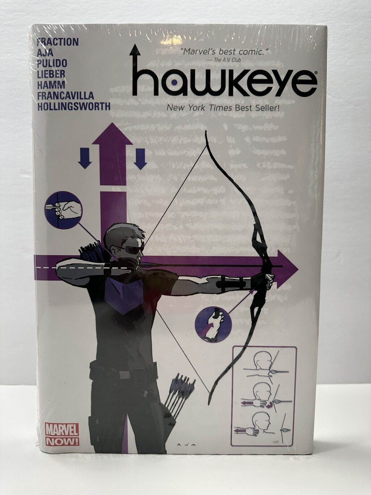 Hawkeye Volume 1 by Matt Fraction and Jeff Lemire • Hardcover HC•Marvel• Sealed