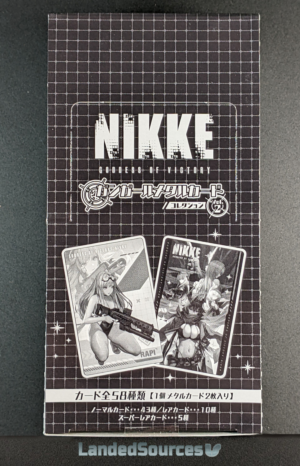 2024 Goddess of Victory: Nikke Gun Girl Metal Card Collection Vol.2 Booster Box