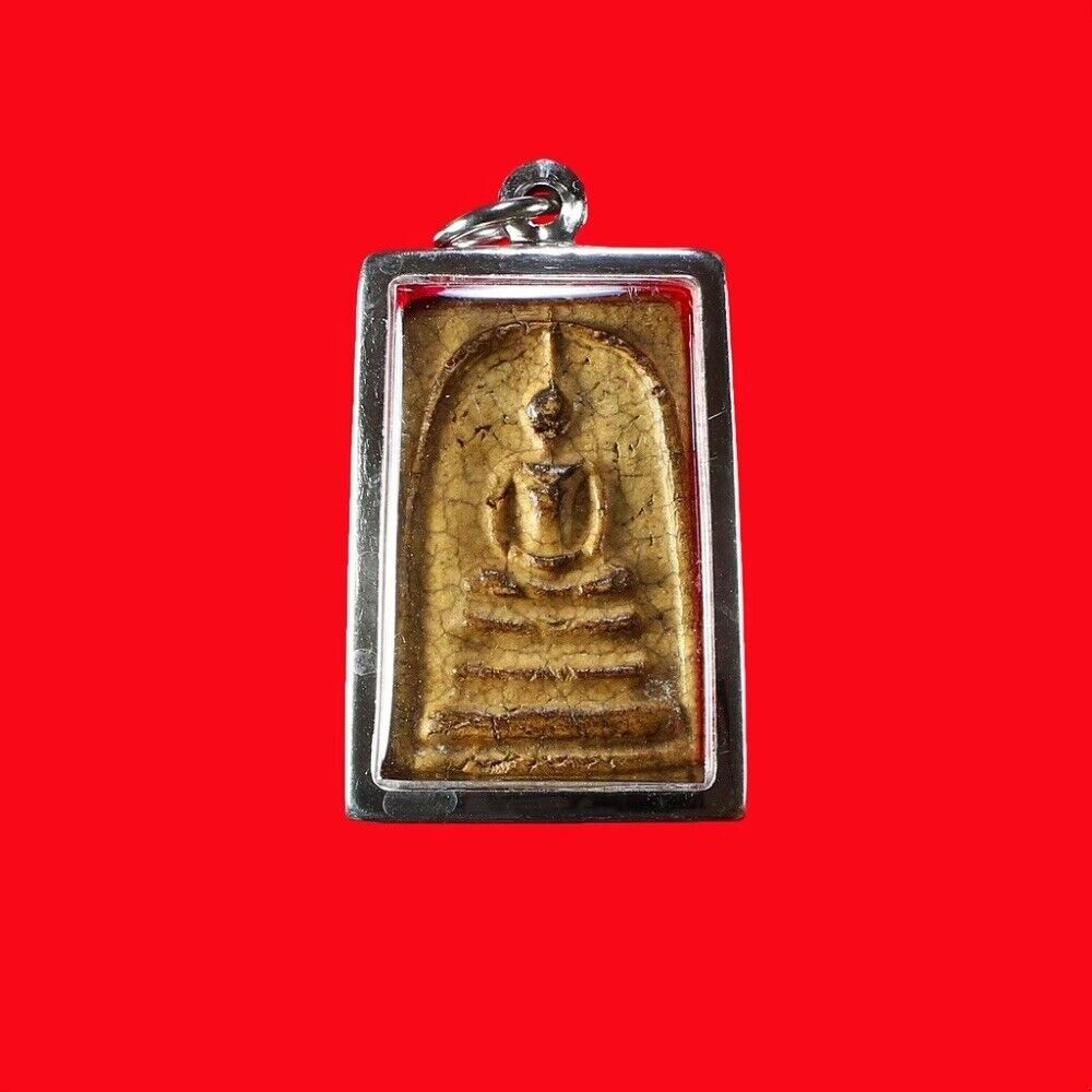Phra Somdej LP Toh Wat Rakang Thai Amulet Buddha Pendant Magic Charm Wealth Luck