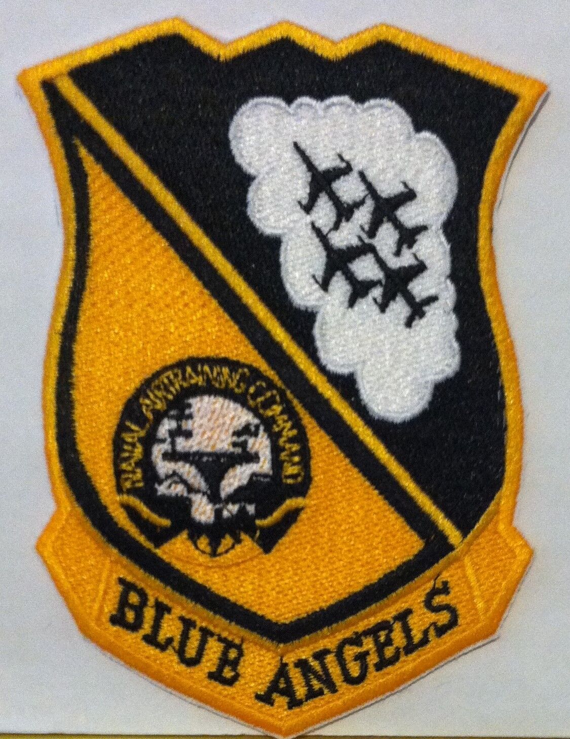 BLUE ANGELS SEAL US NAVY AIR TRAINING COMMAND Patch W/ VELCRO® Brand Fastener #1