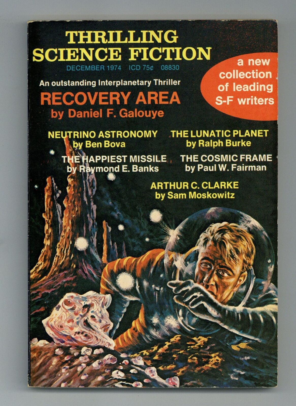 Thrilling Science Fiction Pulp Dec 1974 FN 6.0