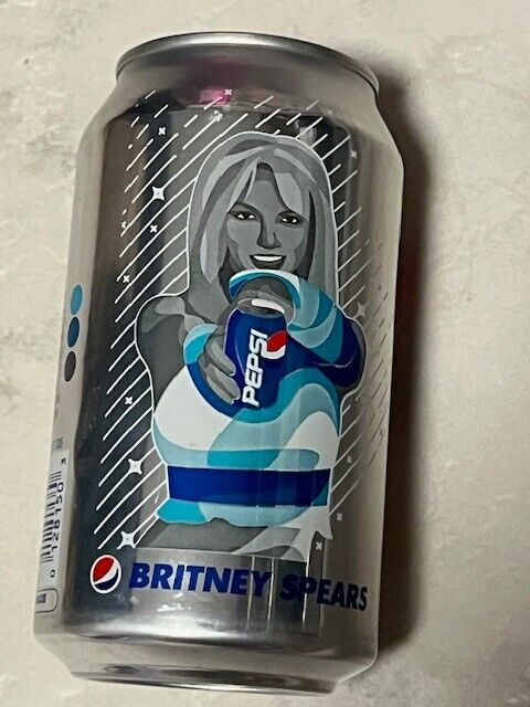 Diet Pepsi Commemorative Can featuring Britney Spears