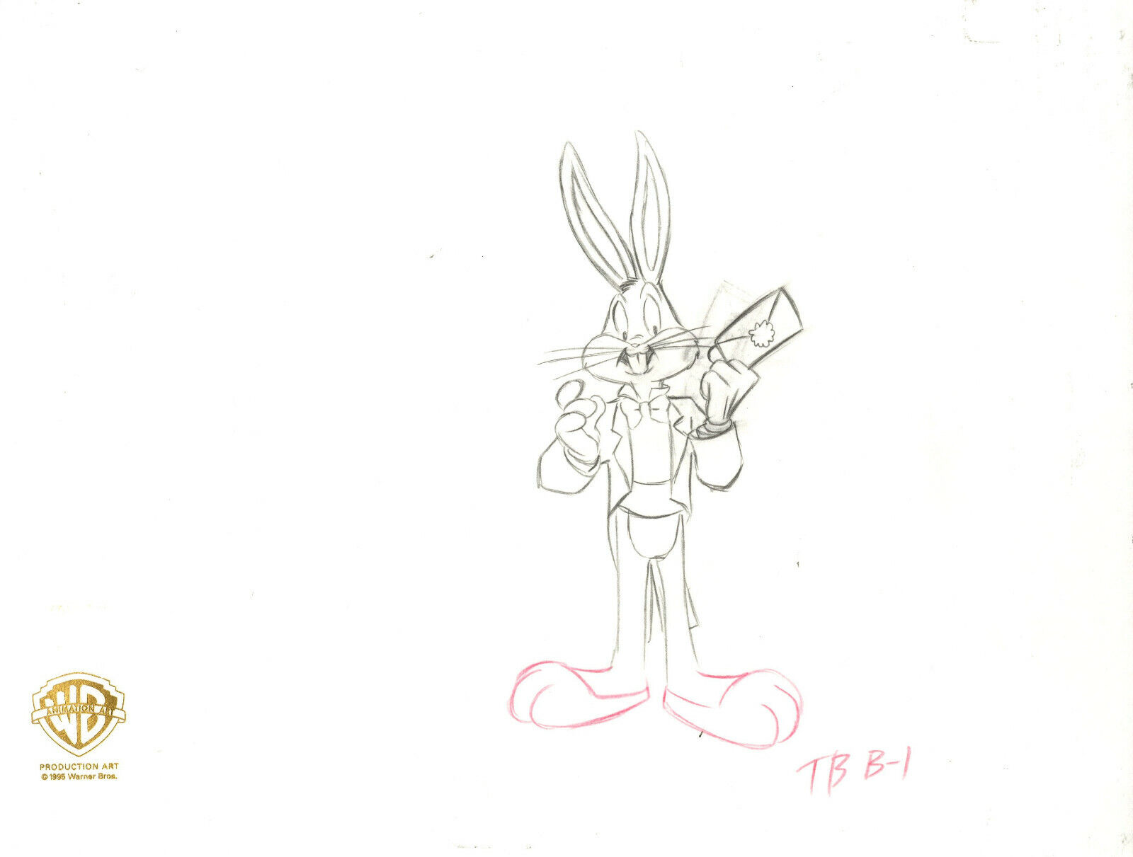 Warner Brothers--Original Production Drawing-Bugs Bunny