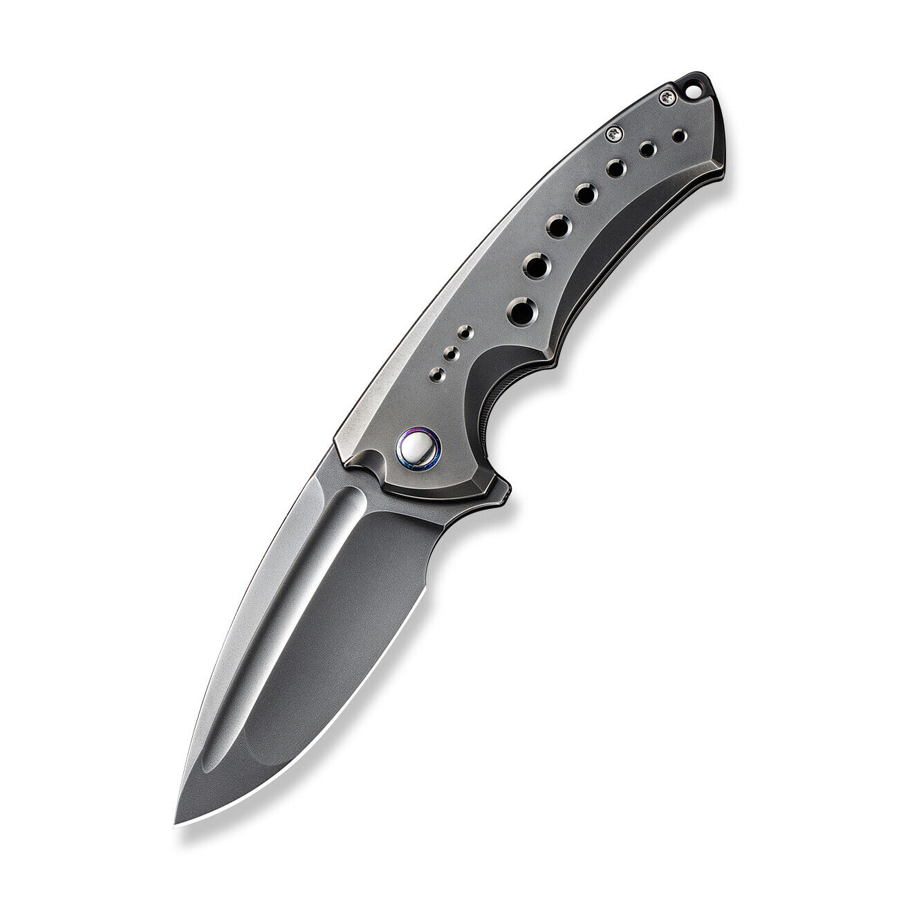 WE Knives Nexusia WE22044-6 Titanium CPM 20CV Steel 1/158 Limited Pocket Knife