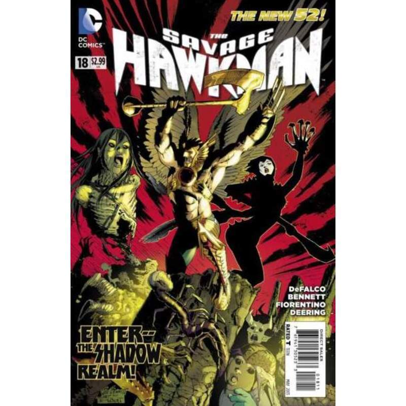 Savage Hawkman #18 DC comics NM minus Full description below [h