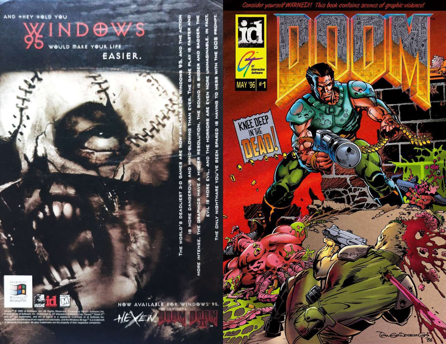 Doom (id) #1 (2nd) FN; GT Interactive Software | Based on Video Game GT Interact