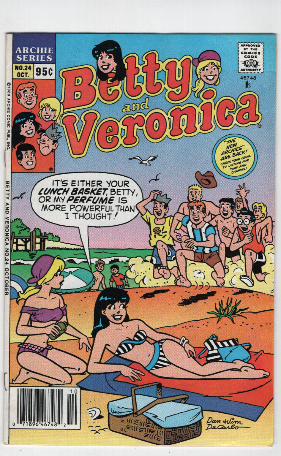 Betty and Veronica #24 DeCarlo Bikini Newsstand Variant Good Girl GGA Archie