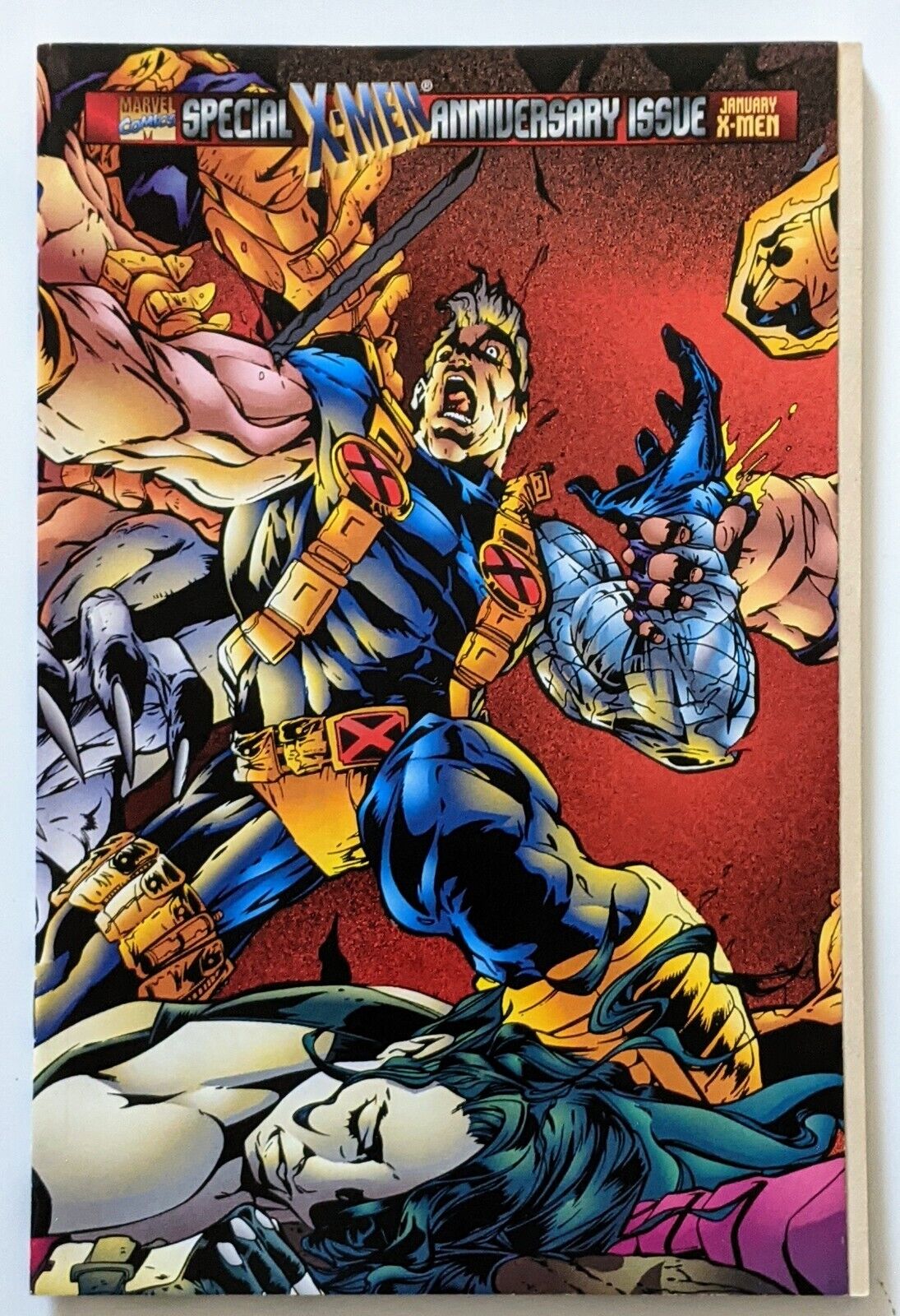 X-FORCE 50 Marvel Comic 1995 X-men Anniversary Issue