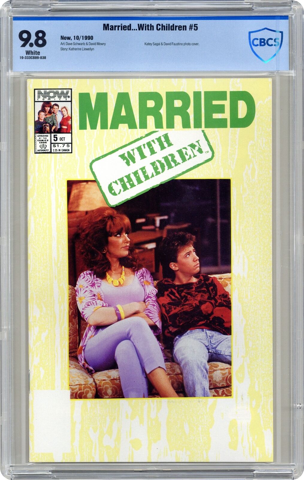 Married with Children #5 CBCS 9.8 1990 19-333CB89-038