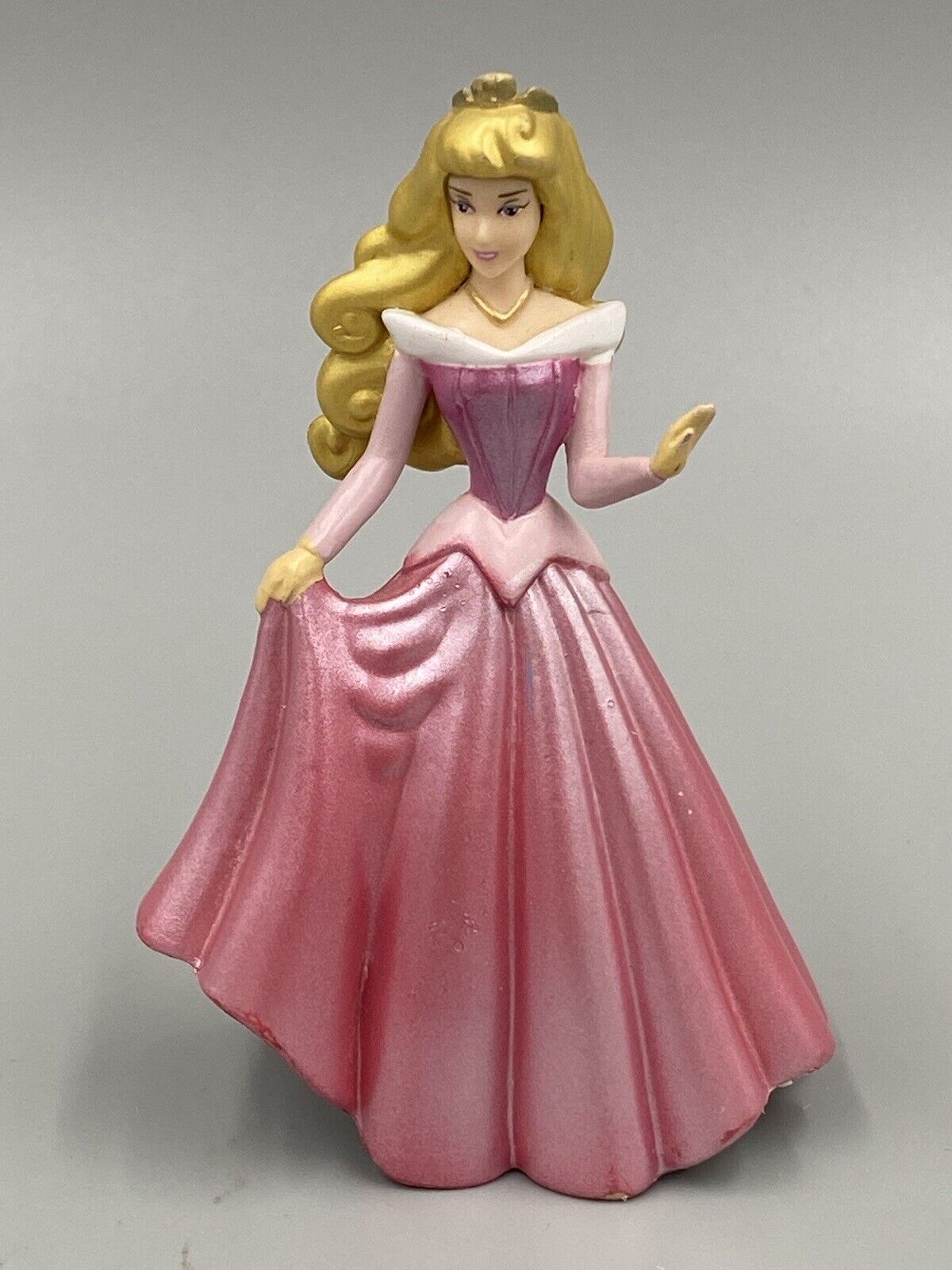 Disney Princess Aurora Sleeping Beauty Cake Topper Toy Figure 3.5”