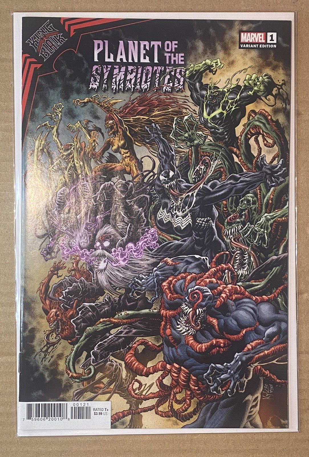 King in Black Planet of the Symbiotes #1 Kyle Hotz Variant HIGH GRADE Ships Free