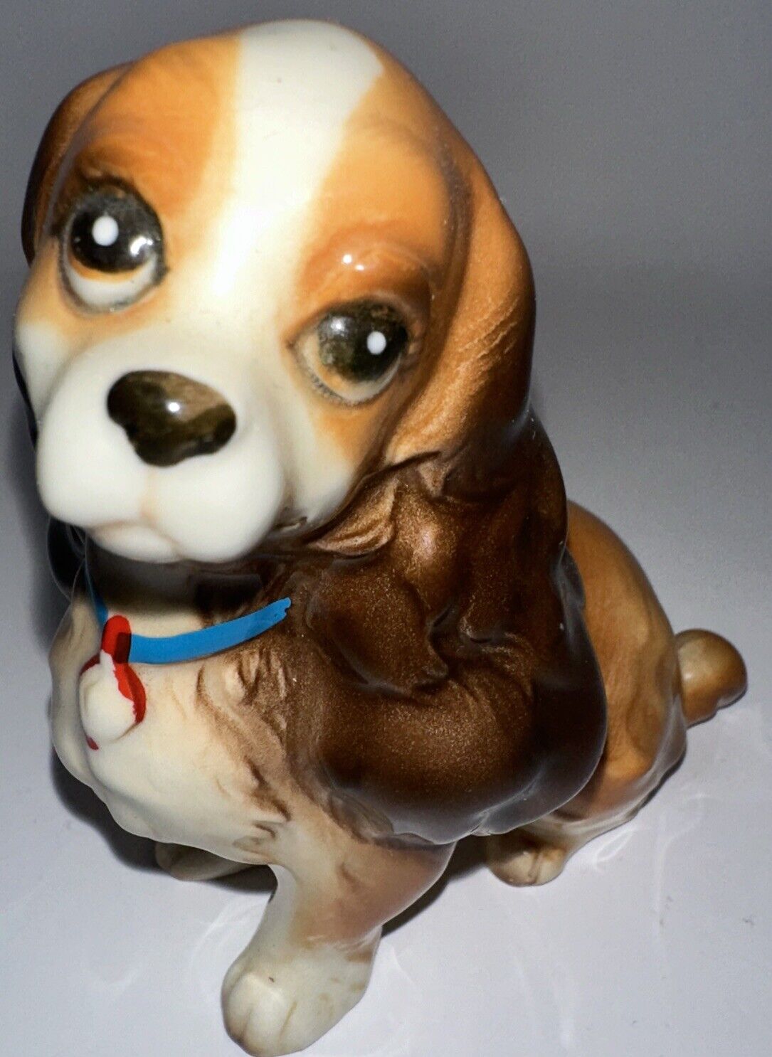 Antique Walt Disney Production Lady and The Tramp Ceramic Dog Figurine Japan 4”