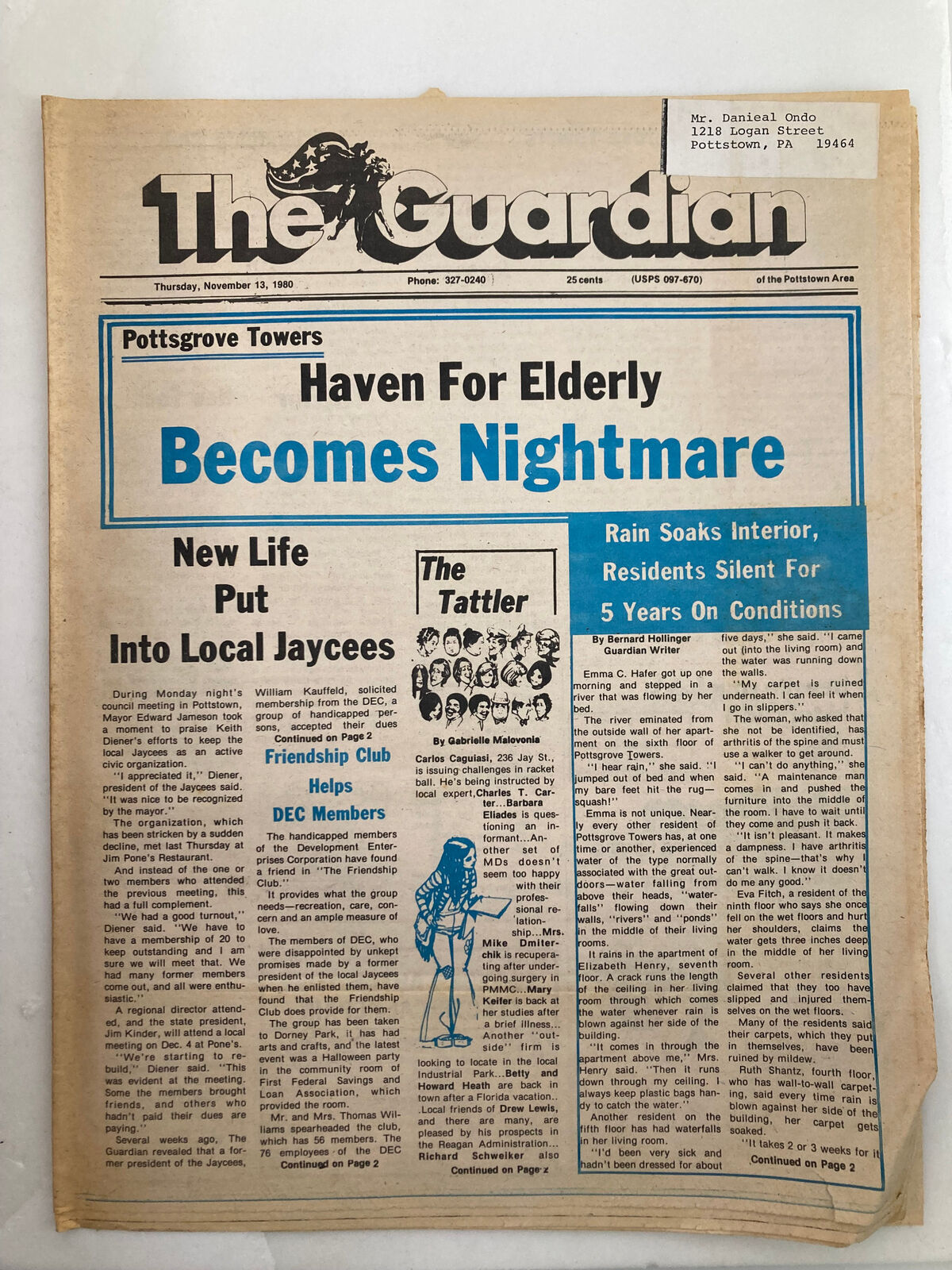 The Guardian Newspaper November 13 1980 Haven for Elderly Becomes Nightmare