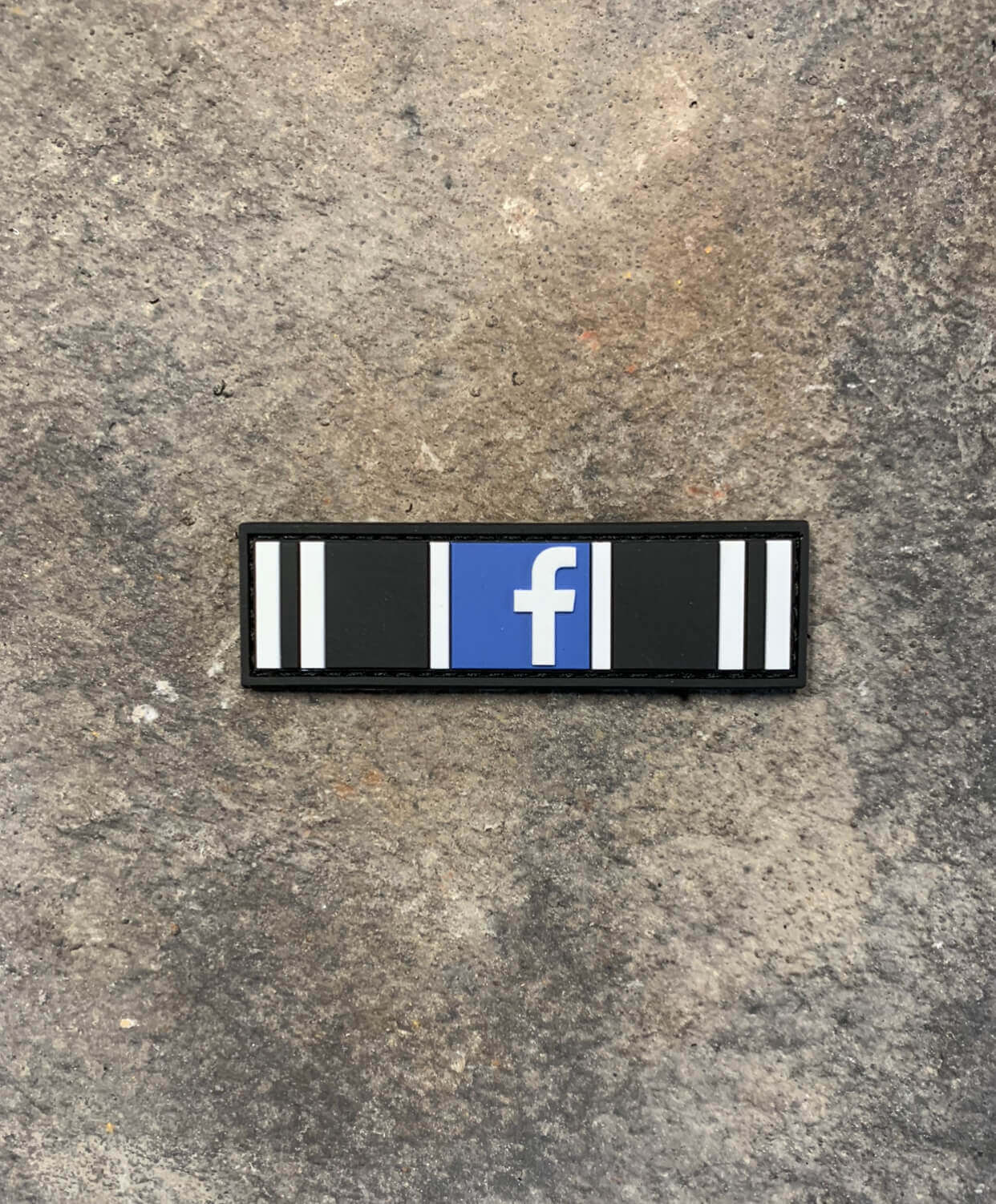 Facebook Action Ribbon:  30 Day Ban PVC Patch