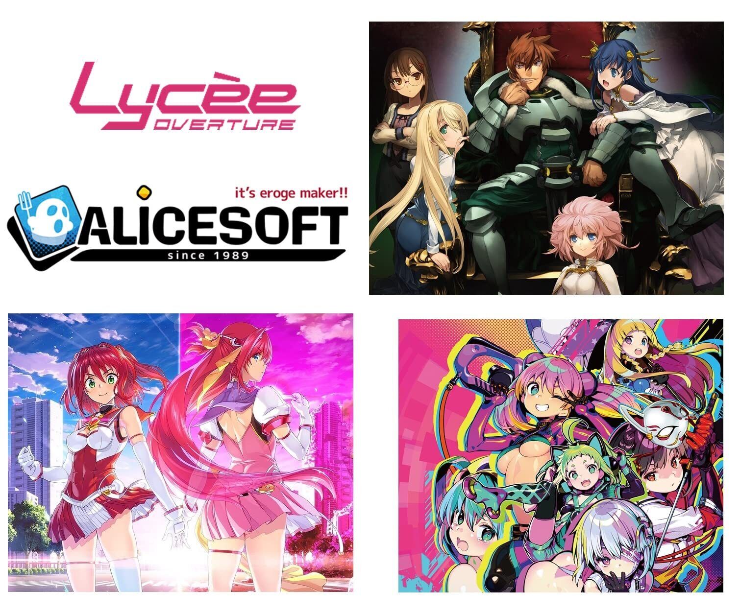 Lycee Overture Ver. Alice Soft 1.0 Booster Pack BOX