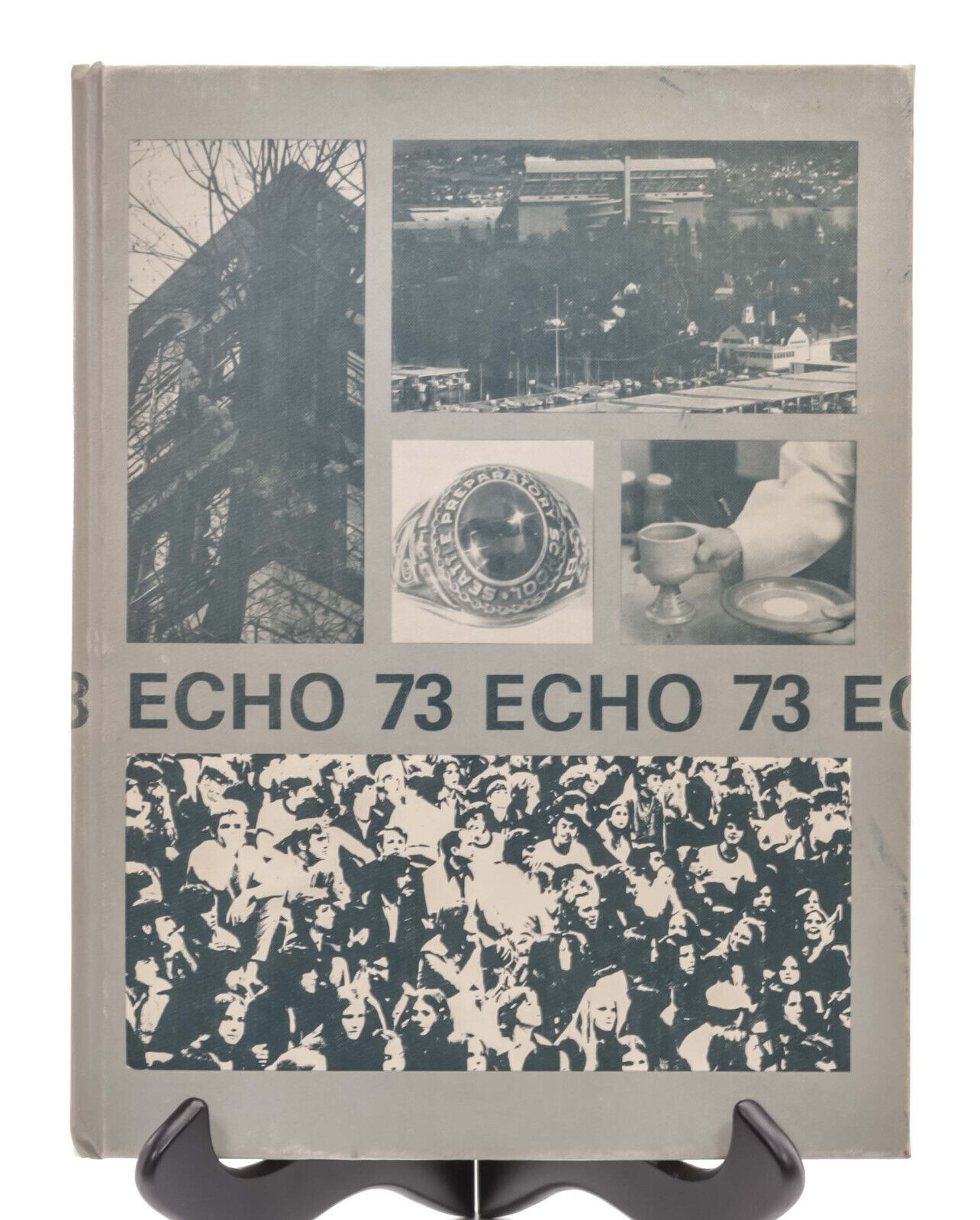 Seattle Preparatory 1973 Echo Yearbook Prep Jesuit School North Capitol Hill