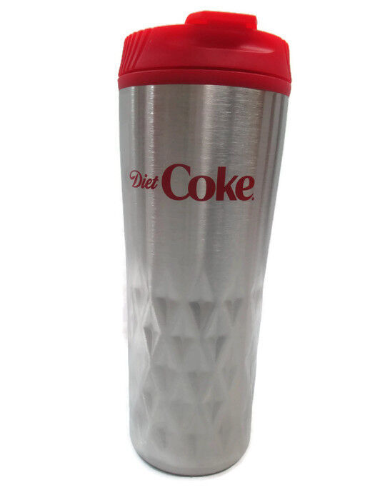Diet Coke Stainless Steel 16 oz Tumbler Double-Walled Insulated - BRAND NEW