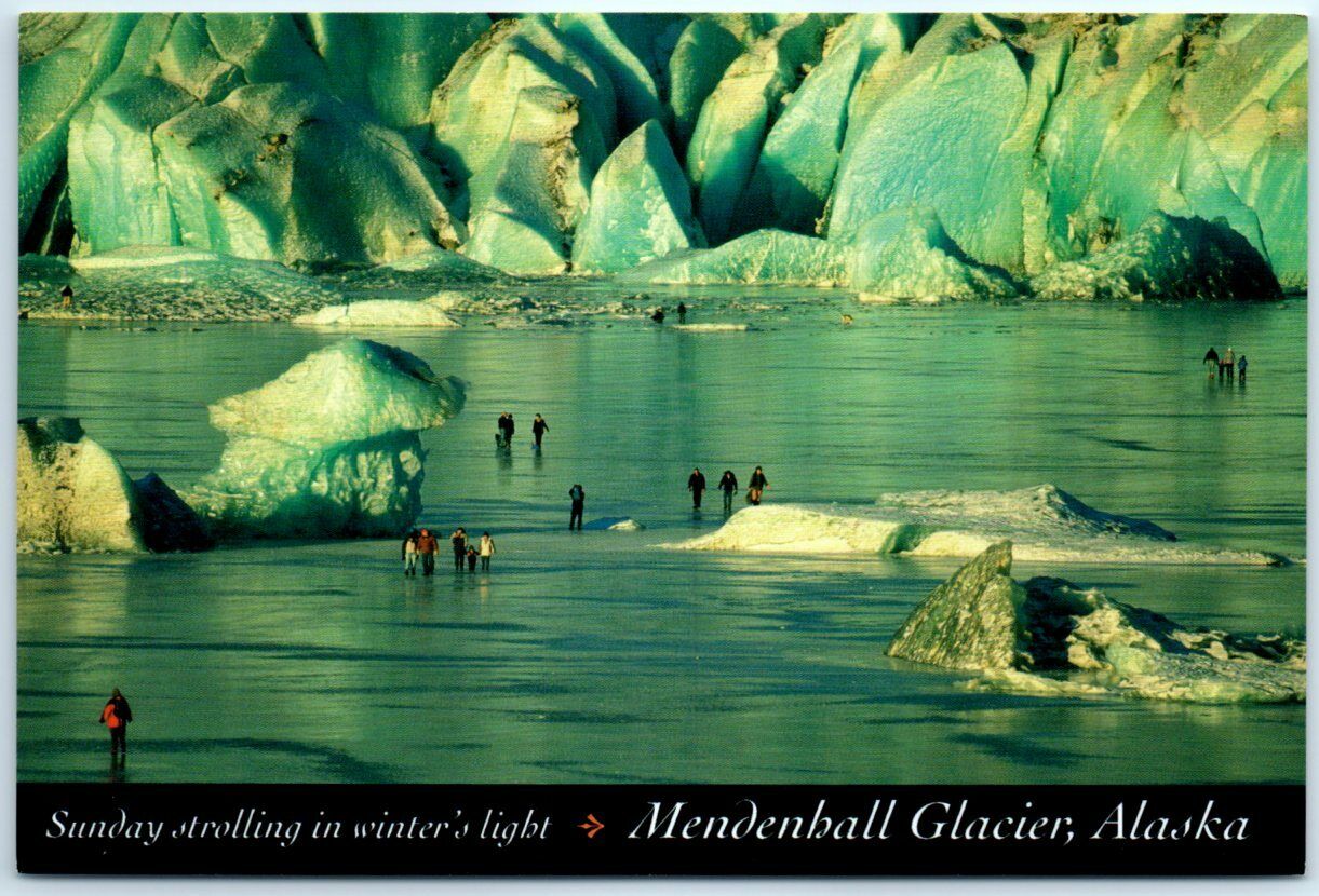 Postcard - Mendenhall Glacier - Alaska