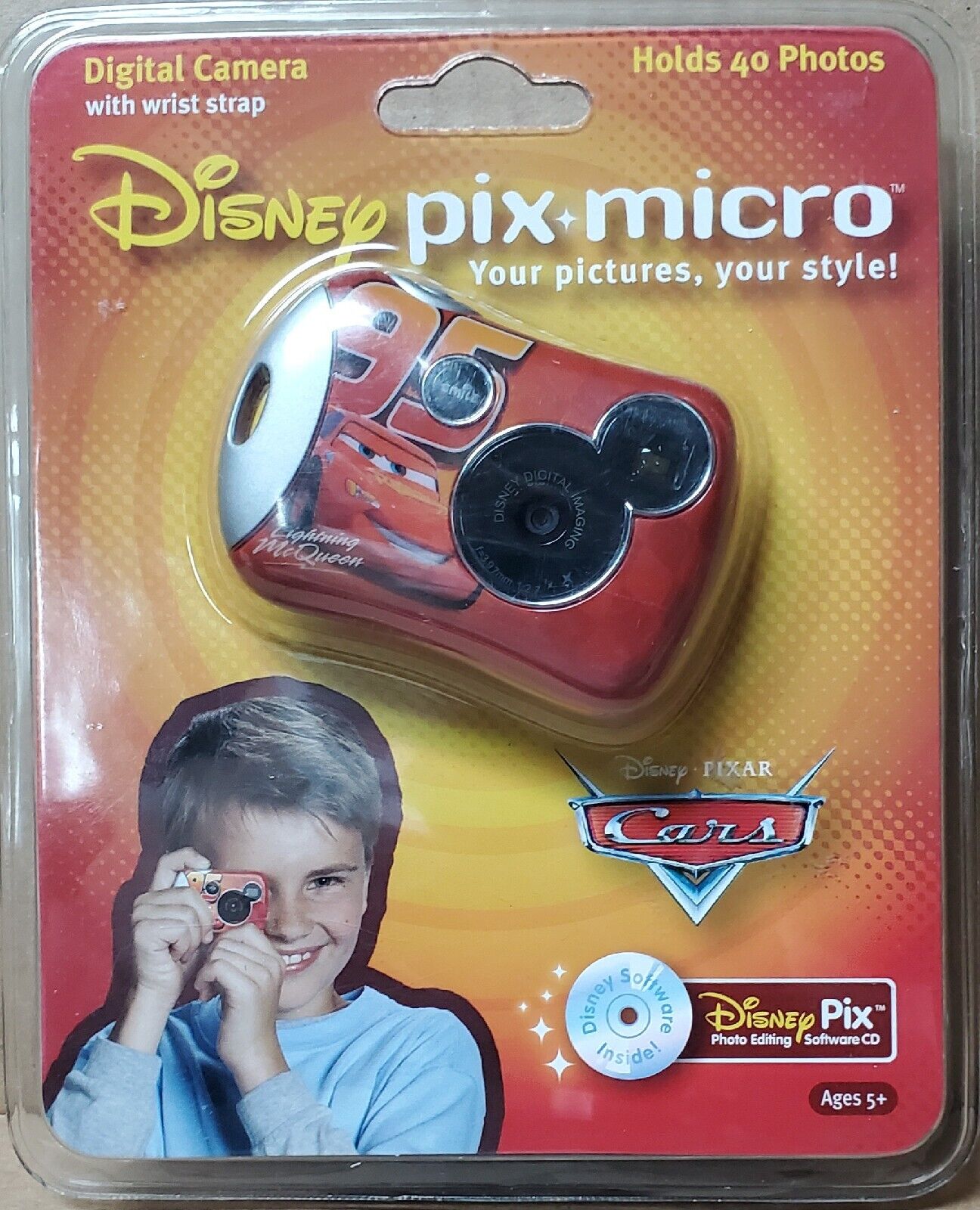 Disney Cars Pix-Micro digital Camera NEW IN PACKAGE