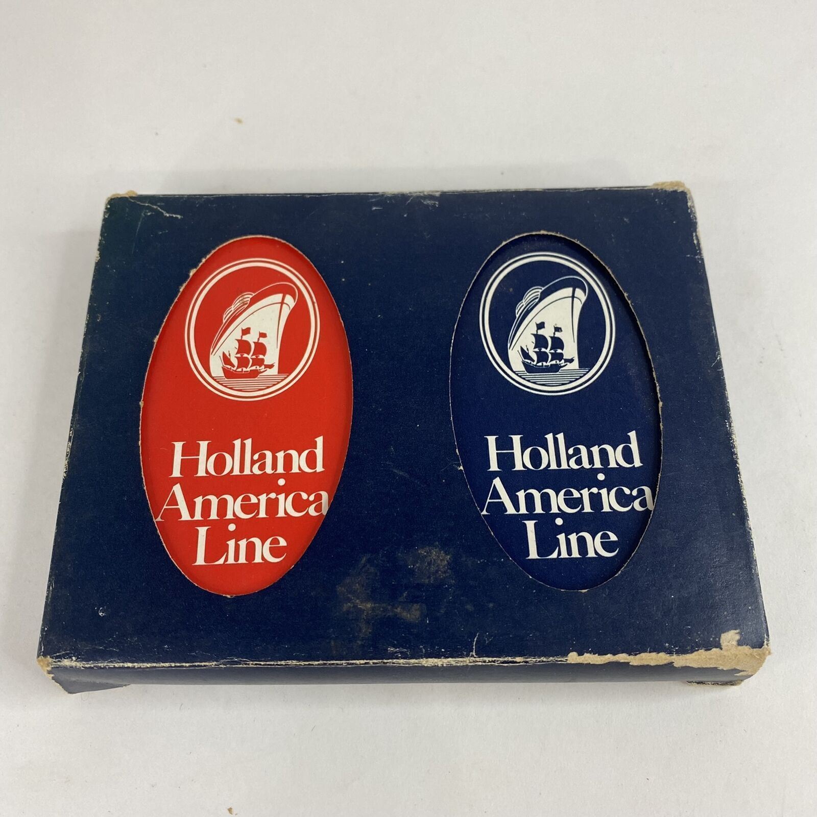 Vintage Holland America Line Cruises Double Deck Of Playing Cards