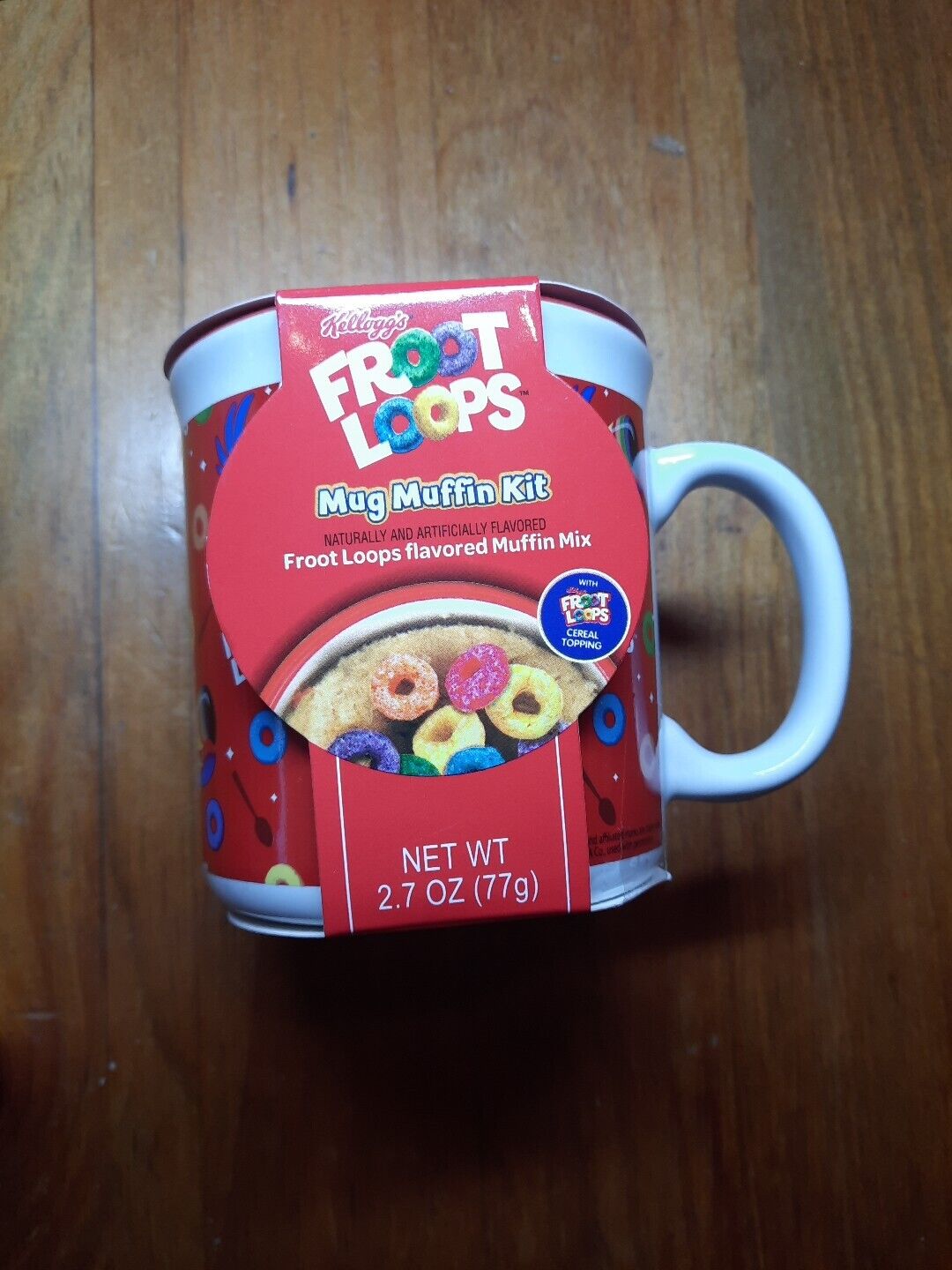 2023 Kellogg’s “Froot Loops” Mug & Muffin Mix. Brand New