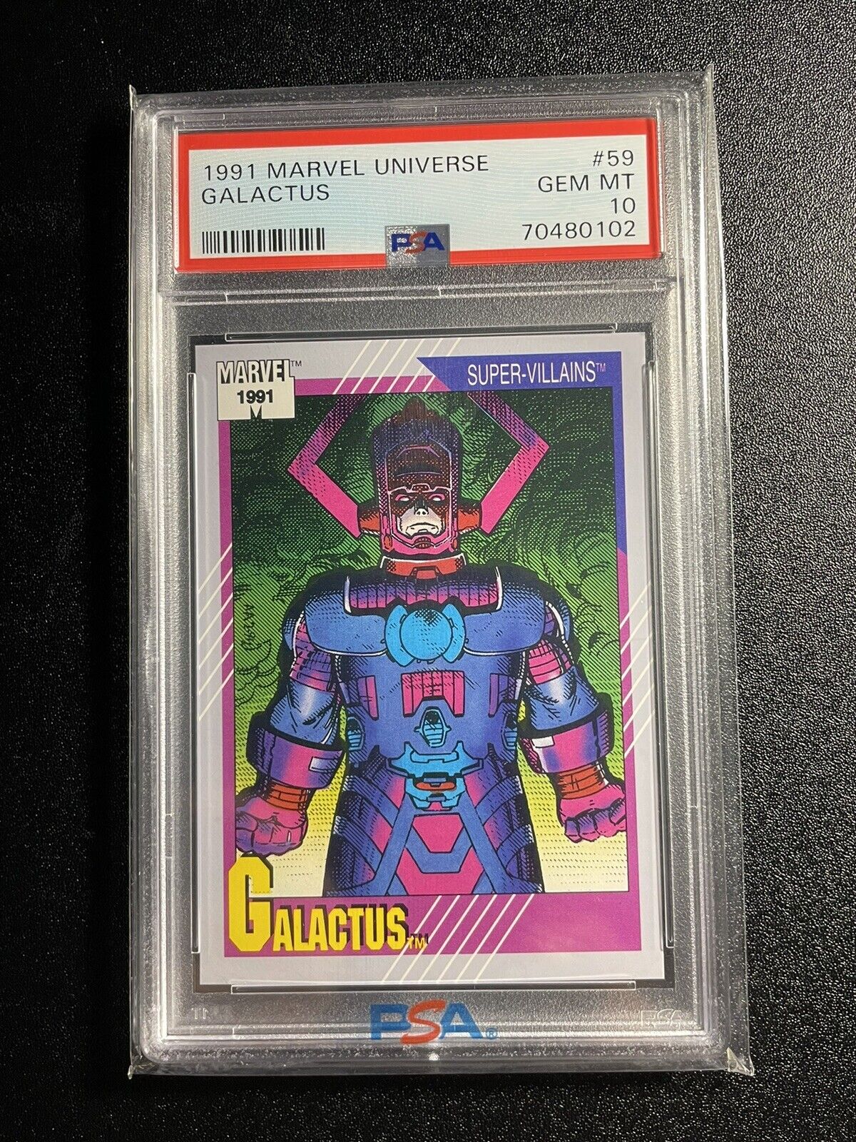 1991 Marvel Universe Galactus #59 PSA 10 GEM MINT