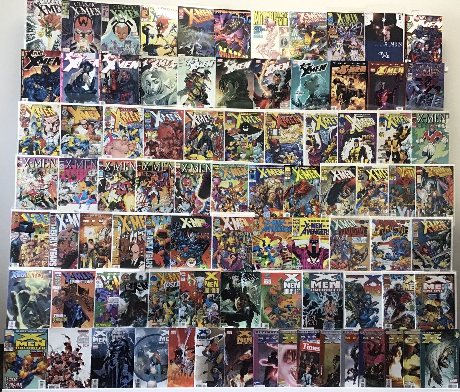 Marvel Comics - X-Men - Comic Book lot Of 85
