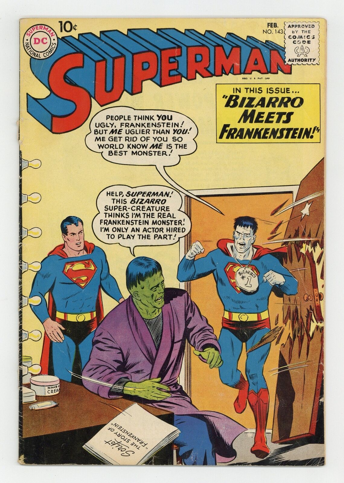 Superman #143 GD 2.0 1961