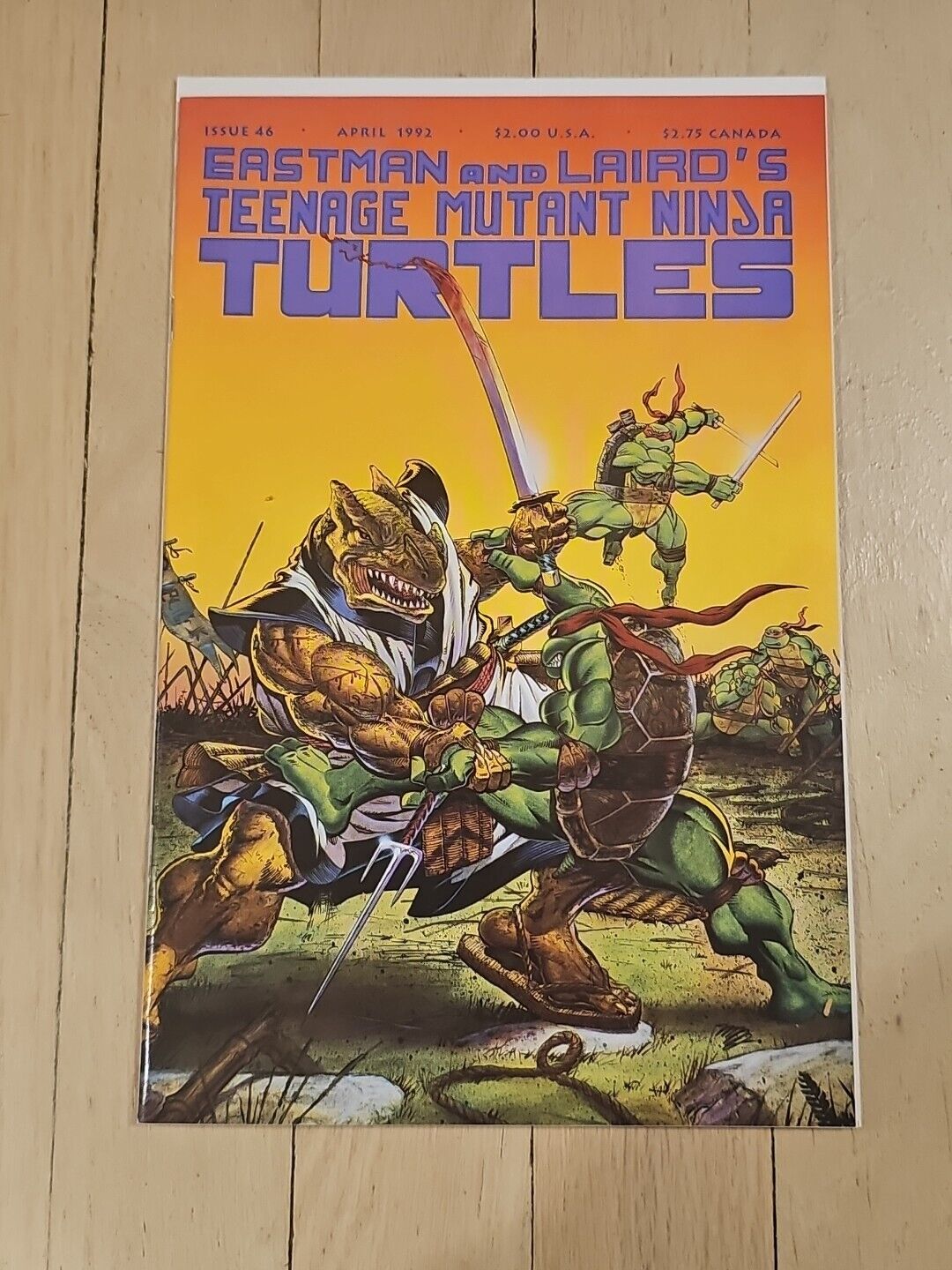 Teenage Mutant Ninja Turtles #46 - Mirage - Read Once - 1st Cameo Space Usagi