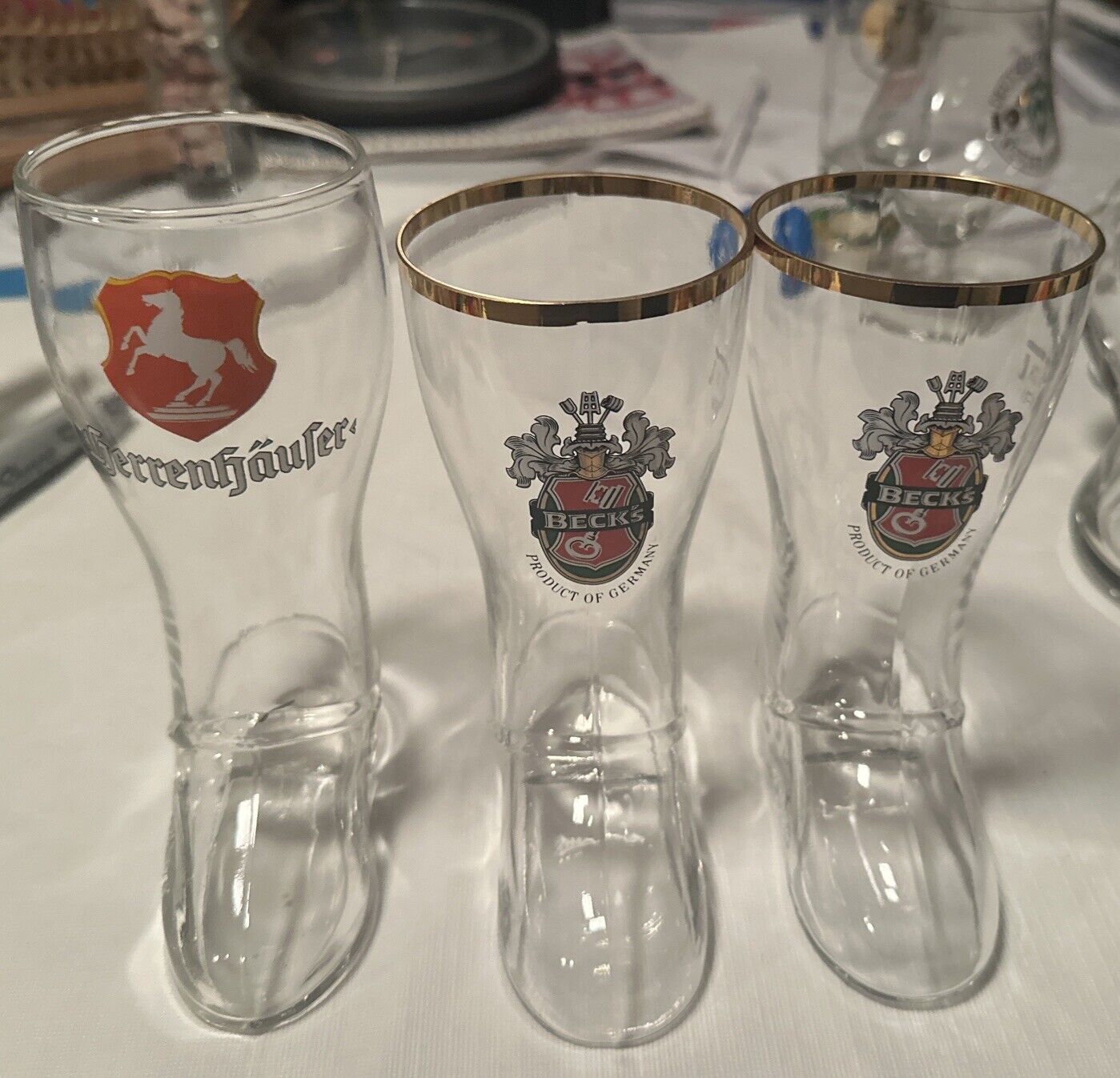 Vintage Boot German Glasses 