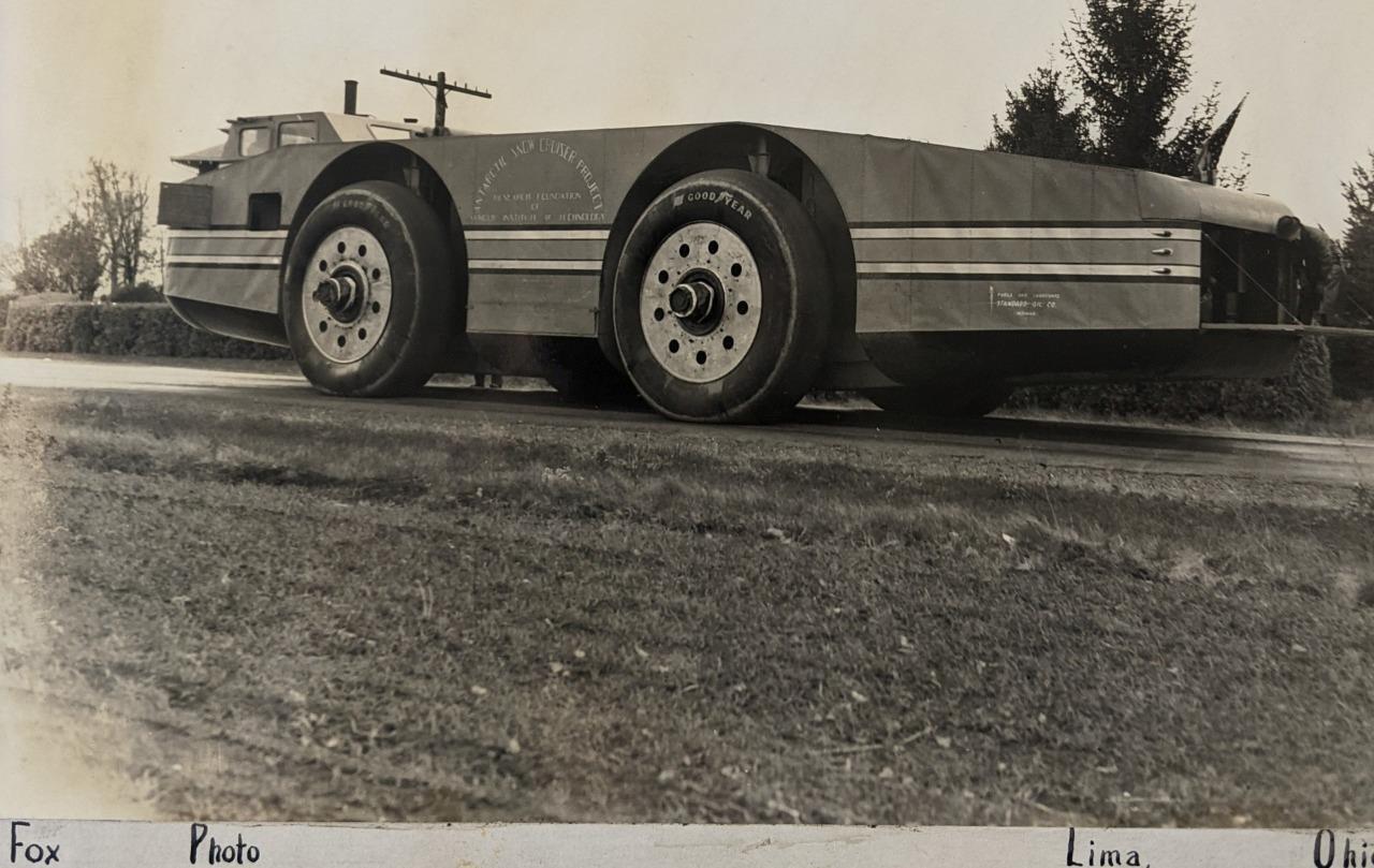 ca. 1930 s ANTARCTIC SNOW CRUISER PROJECT - ARMOUR INSTITUTE TECHNOLOGY Lima, OH