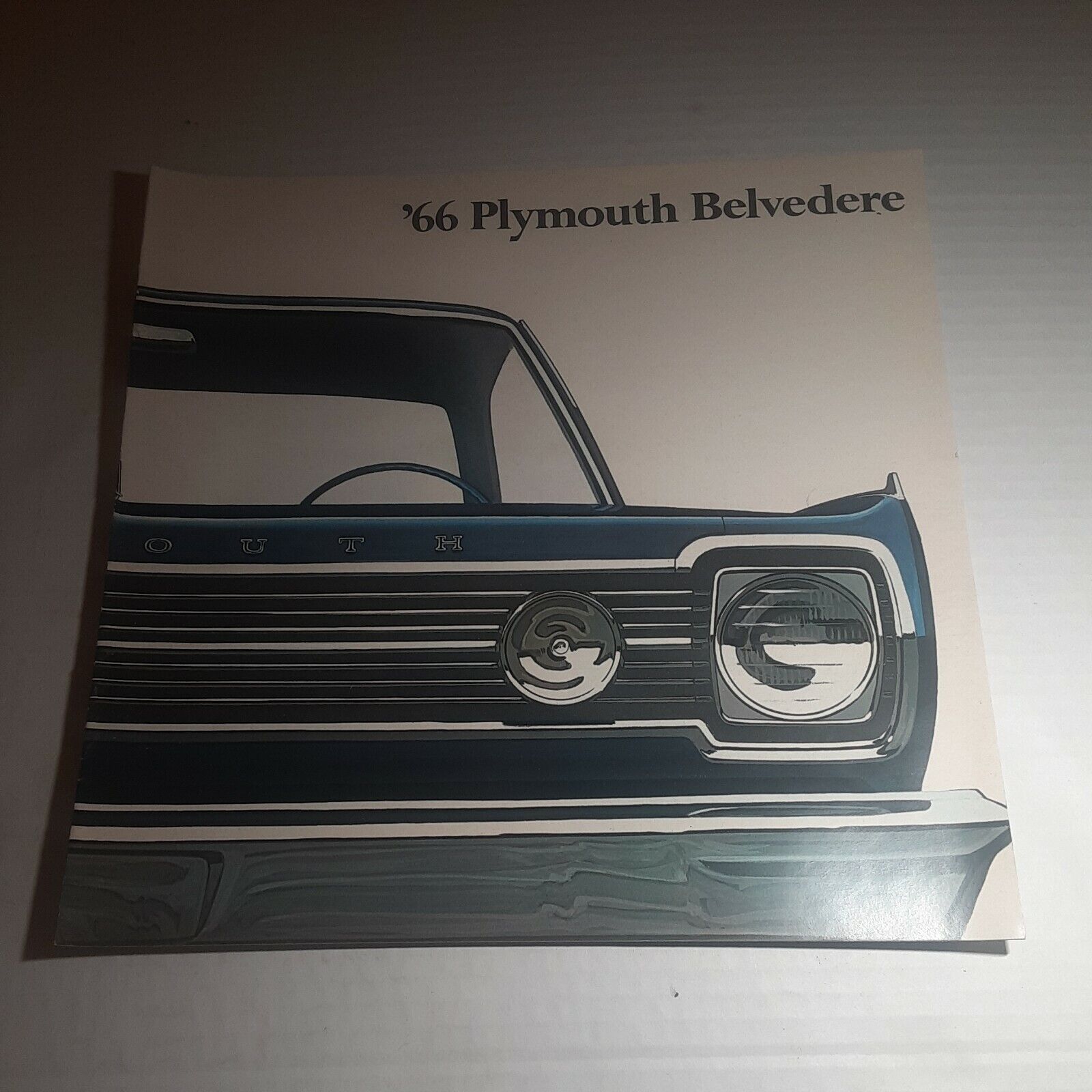 Original 1966 Plymouth Belvedere Sales Brochure Catalog fc4